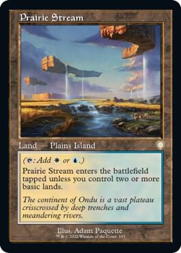 Prairie Stream (Retro Frame) card image