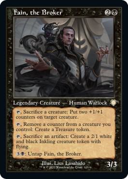 Fain, the Broker (Retro Frame) card image