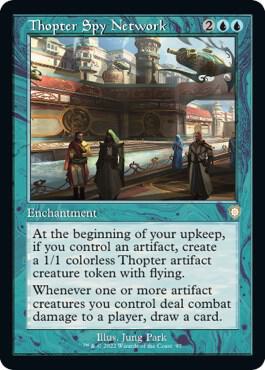 Thopter Spy Network (Retro Frame) card image