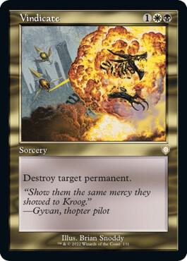 Vindicate (Retro Frame) card image