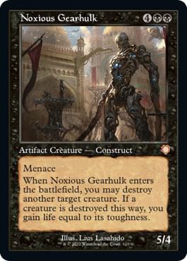 Noxious Gearhulk (Retro Frame) card image