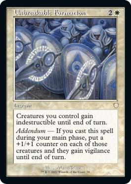 Unbreakable Formation (Retro Frame) card image