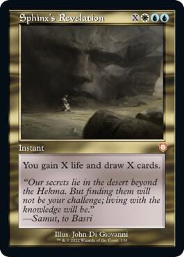 Sphinx's Revelation (Retro Frame) card image