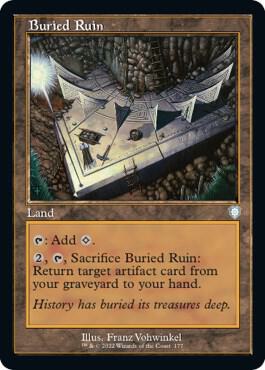 Buried Ruin (Retro Frame) card image