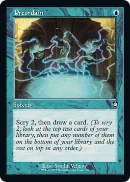 Preordain (Retro Frame) card image