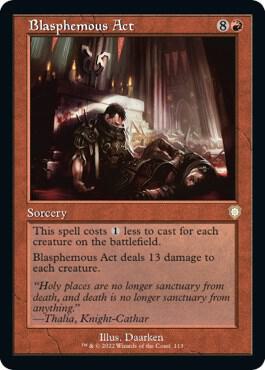 Blasphemous Act (Retro Frame) card image