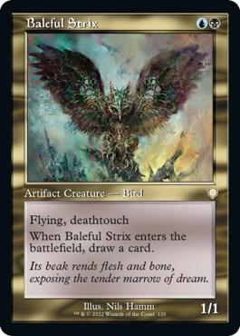 Baleful Strix (Retro Frame) card image
