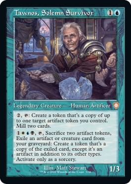 Tawnos, Solemn Survivor (Retro Frame) card image