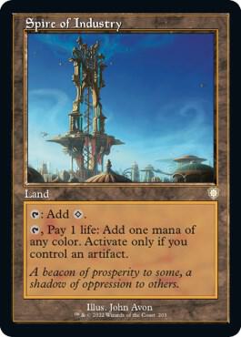Spire of Industry (Retro Frame) card image