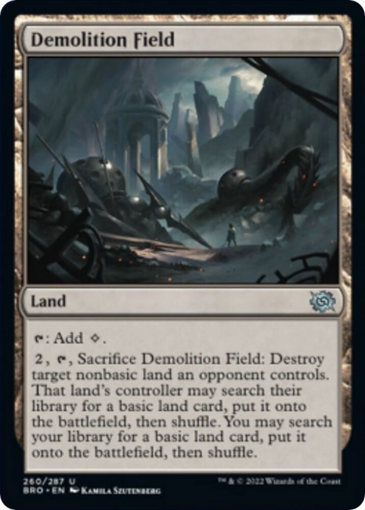 Demolition Field card image