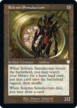 Solemn Simulacrum (Retro Frame) card image