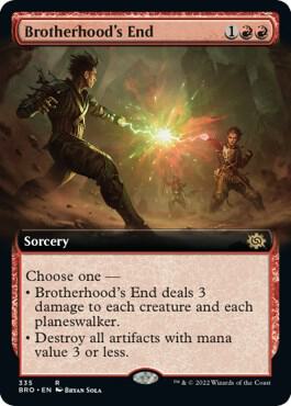 Brotherhood's End (Extended Art) card image