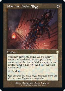 Machine God's Effigy (Retro Frame) card image