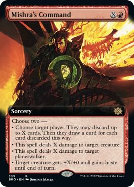 Mishra's Command (Extended Art) card image