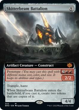 Skitterbeam Battalion (Extended Art) card image