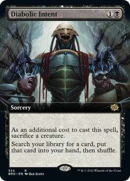 Diabolic Intent (Extended Art) card image