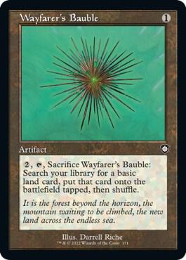 Wayfarer's Bauble (Retro Frame) card image