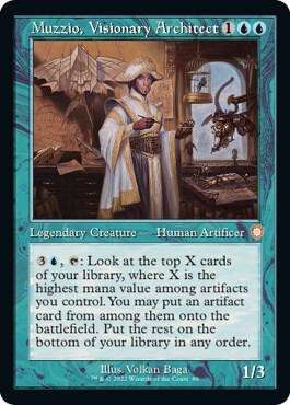 Muzzio, Visionary Architect (Retro Frame) card image