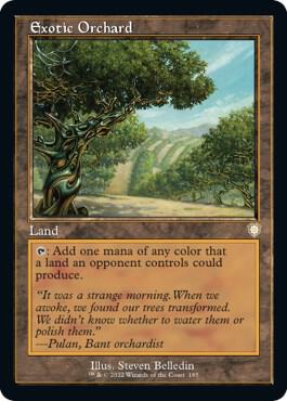Exotic Orchard (Retro Frame) card image
