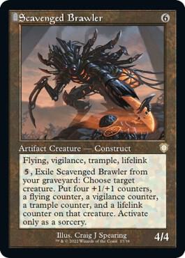 Scavenged Brawler (Retro Frame) card image