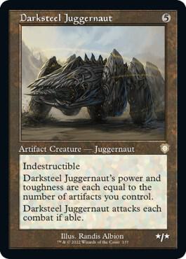Darksteel Juggernaut (Retro Frame) card image