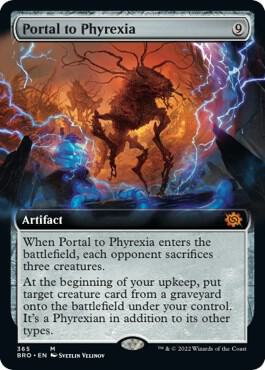 Portal to Phyrexia (Extended Art) card image