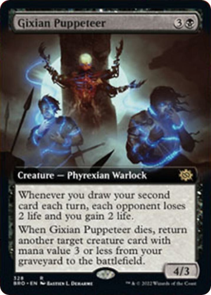 Gixian Puppeteer (Extended Art) card image