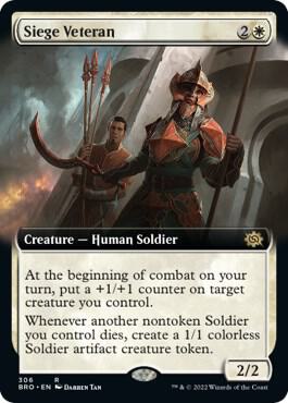 Siege Veteran (Extended Art) card image