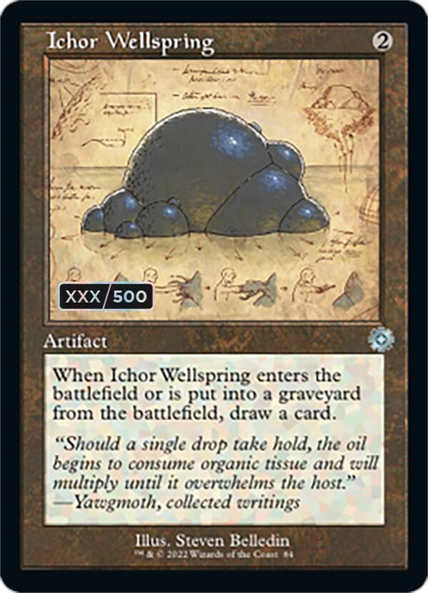 Ichor Wellspring (Schematic) (Serial Numbered) card image