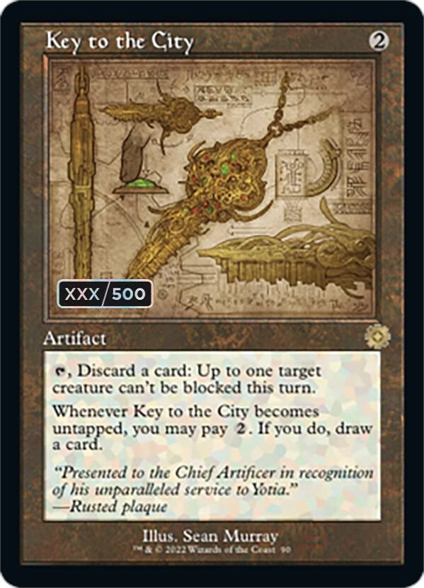 Key to the City (Schematic) (Serial Numbered) card image