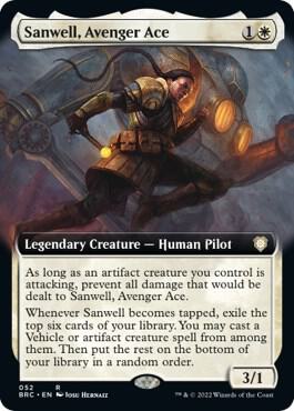 Sanwell, Avenger Ace (Extended Art) card image