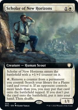 Scholar of New Horizons (Extended Art) card image
