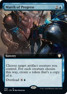 March of Progress (Extended Art) card image