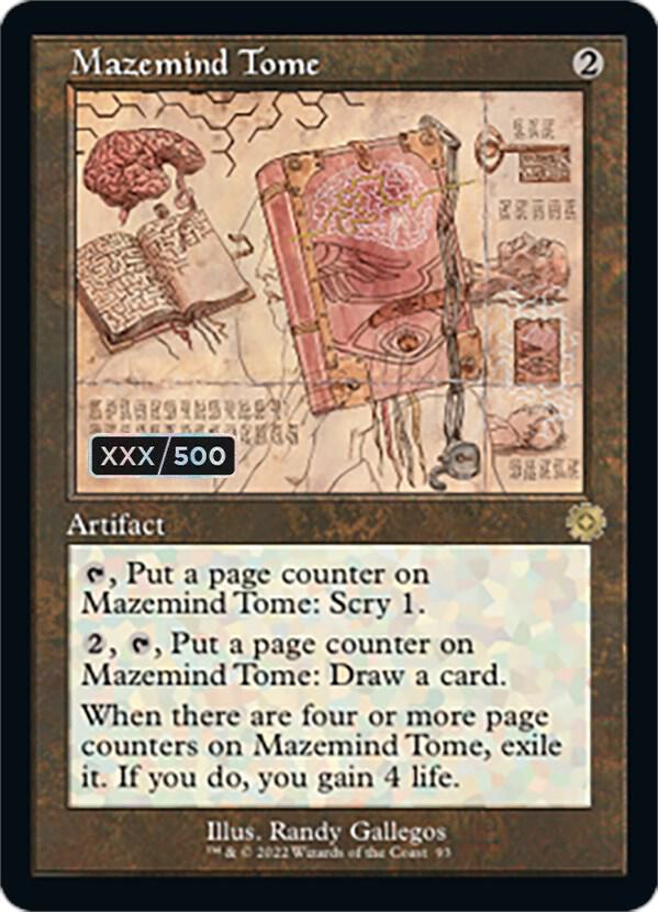 Mazemind Tome (Schematic) (Serial Numbered) card image