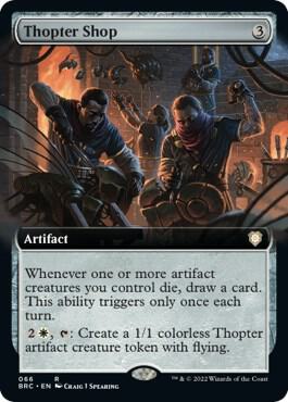 Thopter Shop (Extended Art) card image