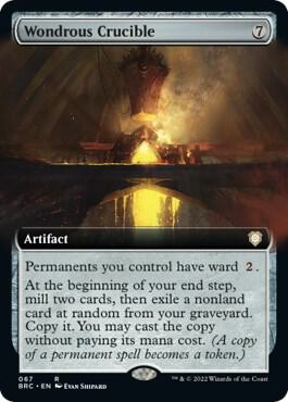 Wondrous Crucible (Extended Art) card image