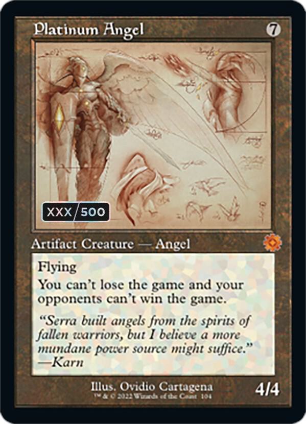 Platinum Angel (Schematic) (Serial Numbered) card image