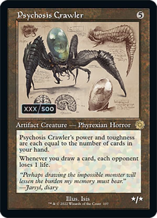 Psychosis Crawler (Schematic) (Serial Numbered) card image