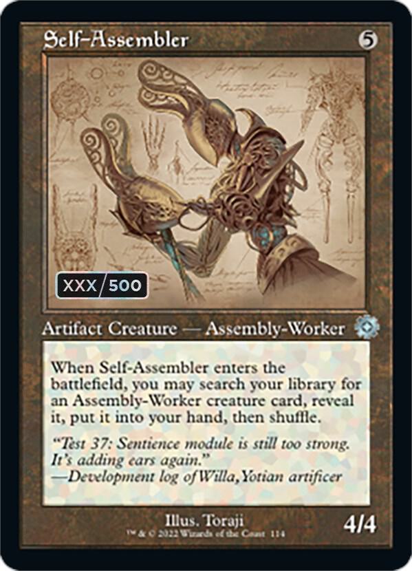 Self-Assembler (Schematic) (Serial Numbered) card image