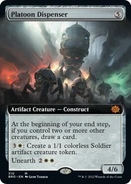 Platoon Dispenser (Extended Art) card image