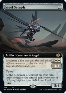 Steel Seraph (Extended Art) card image