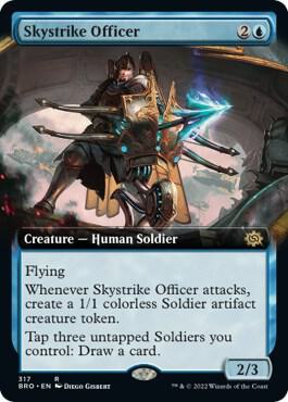 Skystrike Officer (Extended Art) card image