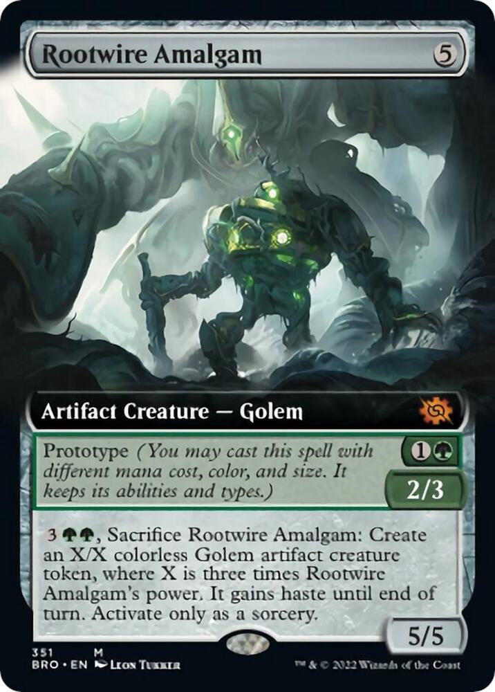 Rootwire Amalgam (Extended Art) card image