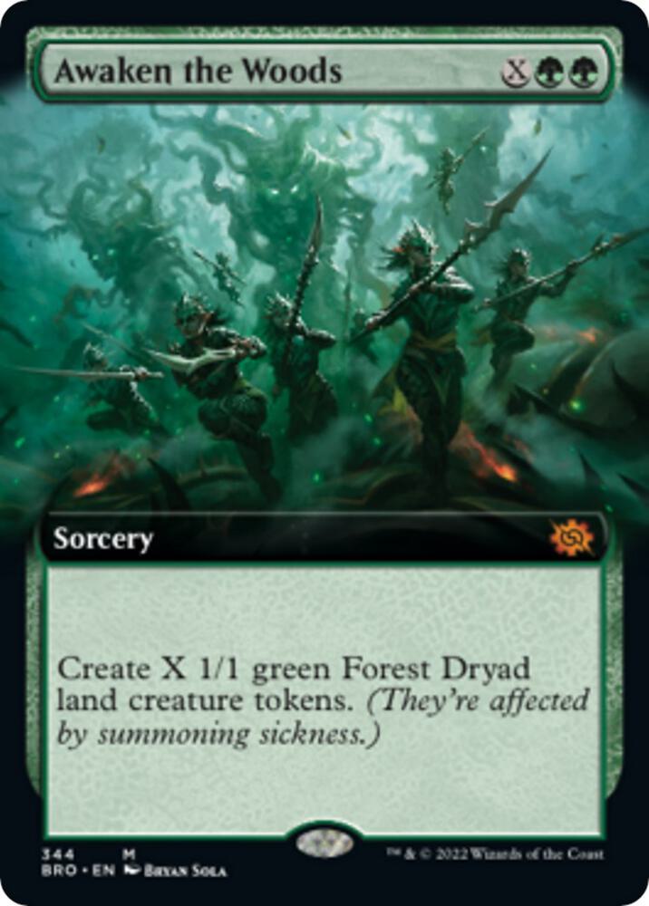 Awaken the Woods (Extended Art) card image