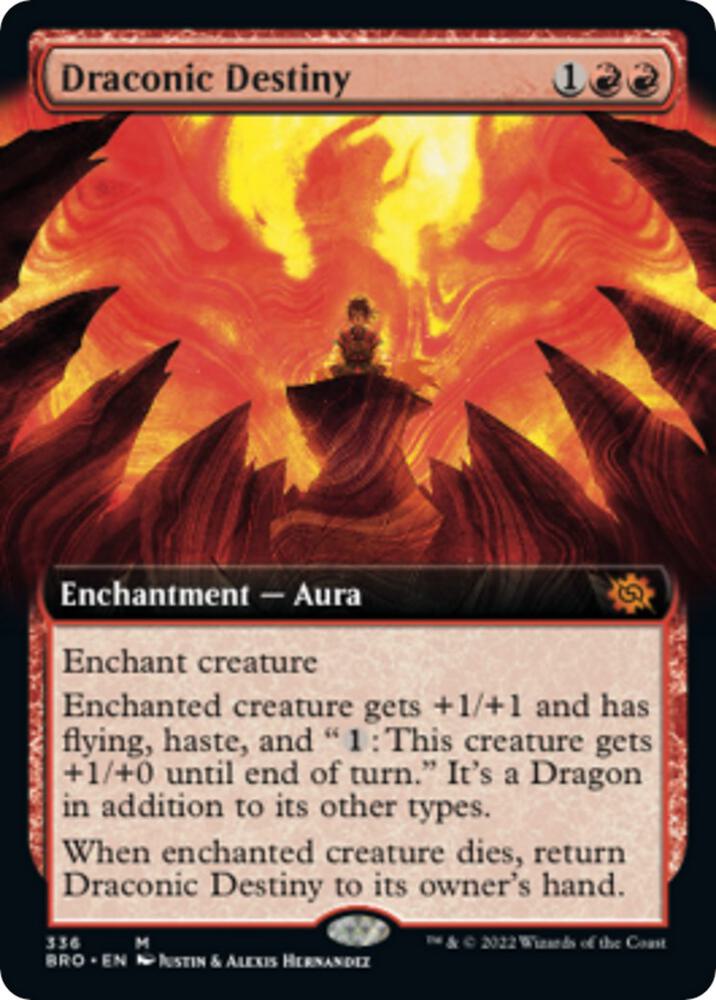 Draconic Destiny (Extended Art) card image
