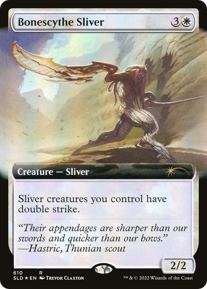 Bonescythe Sliver (Extended Art) card image