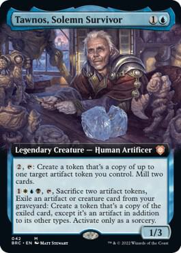 Tawnos, Solemn Survivor (Extended Art) card image