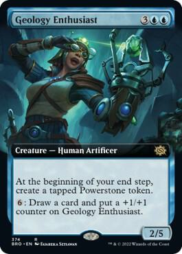 Geology Enthusiast (Extended Art) card image