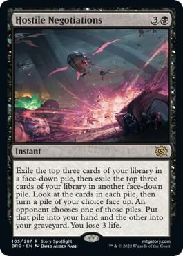 Hostile Negotiations card image