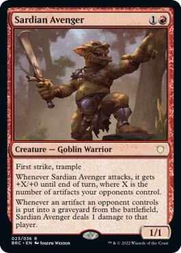 Sardian Avenger card image